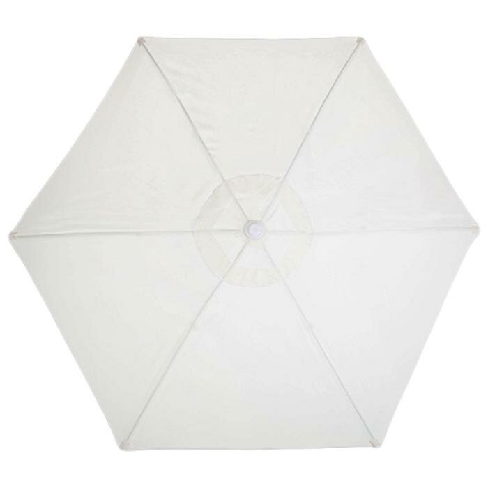 Зонт Green Glade 2092, цвет белый - фотография № 4