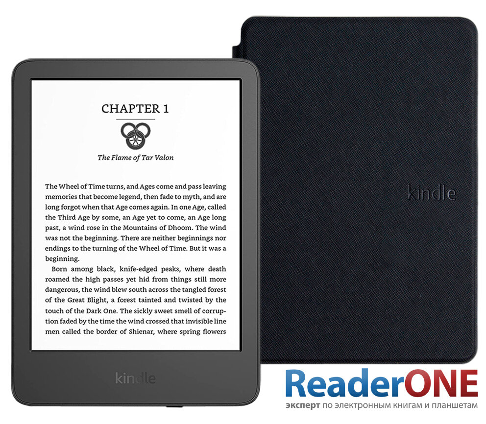 Электронная книга Amazon Kindle 11 16Gb SO Black с обложкой ReaderONE