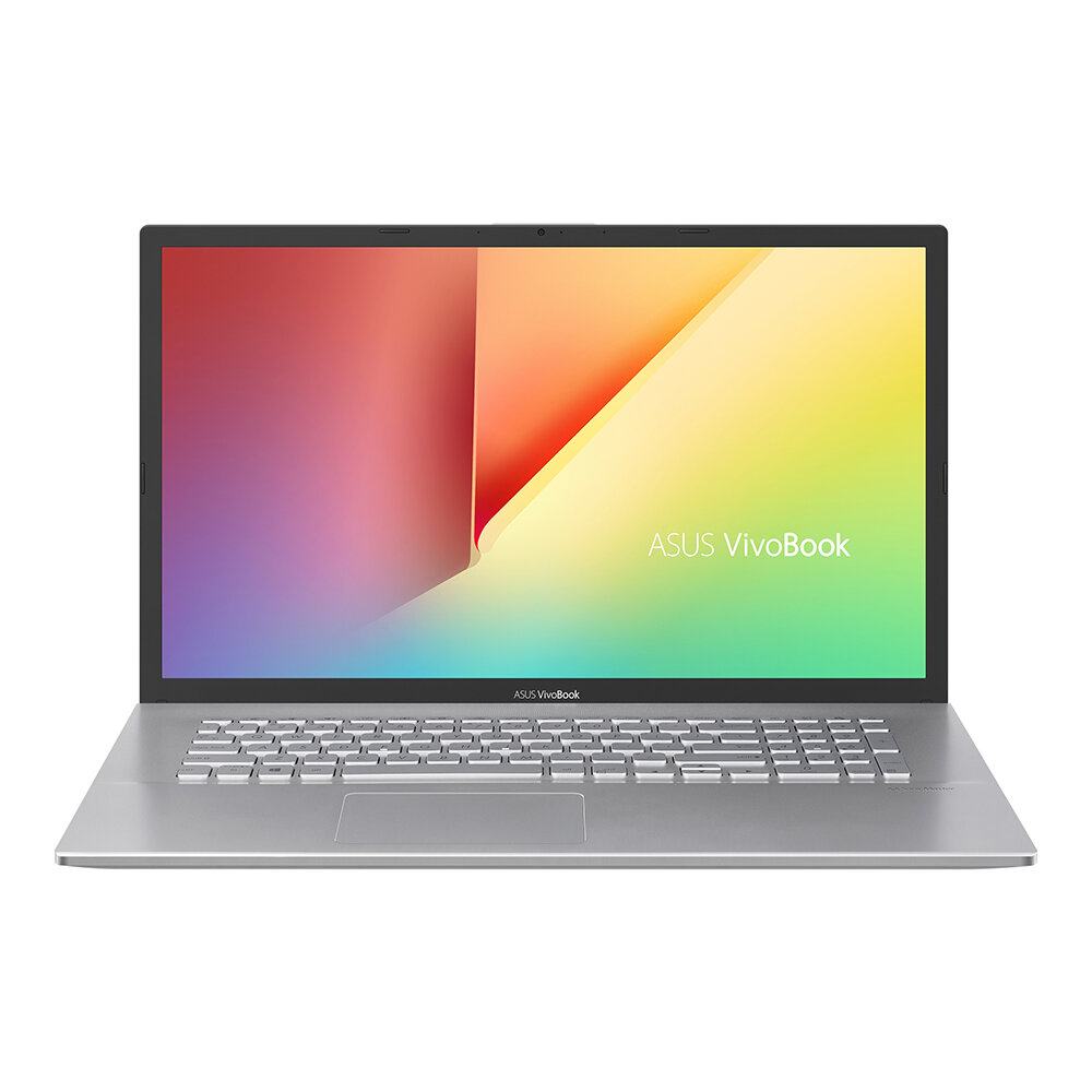 Ноутбук ASUS VivoBook 17 X712EA-AU458W, 17.3" (1920х1080) IPS/Intel Core i3-1115G4/8ГБ DDR4/256ГБ SSD/UHD Graphics/Windows 11 Home, серебристый [90NB0TW1-M06330]