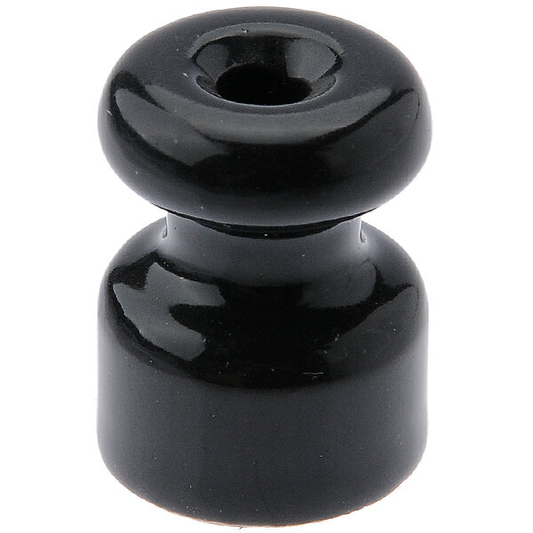 Изолятор RI-02208 керамический чёрный Retrika (17 шт. в комплекте) - фотография № 1