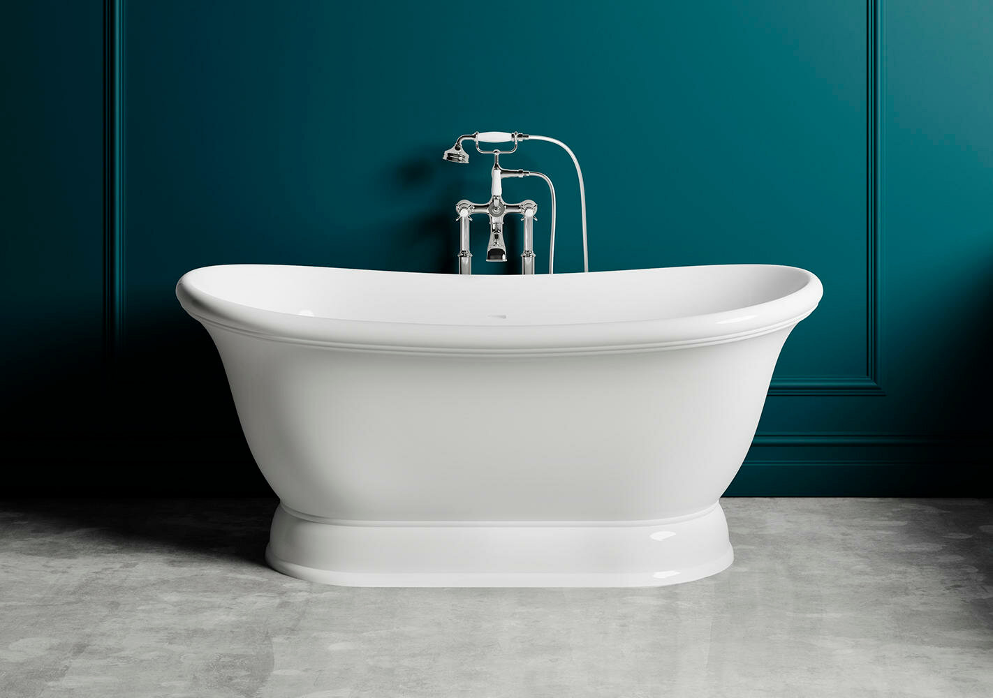 Ванна Salini S.R.L. Ettora S-Sense 174x91 100611G, глянцевая, отдельностоящая