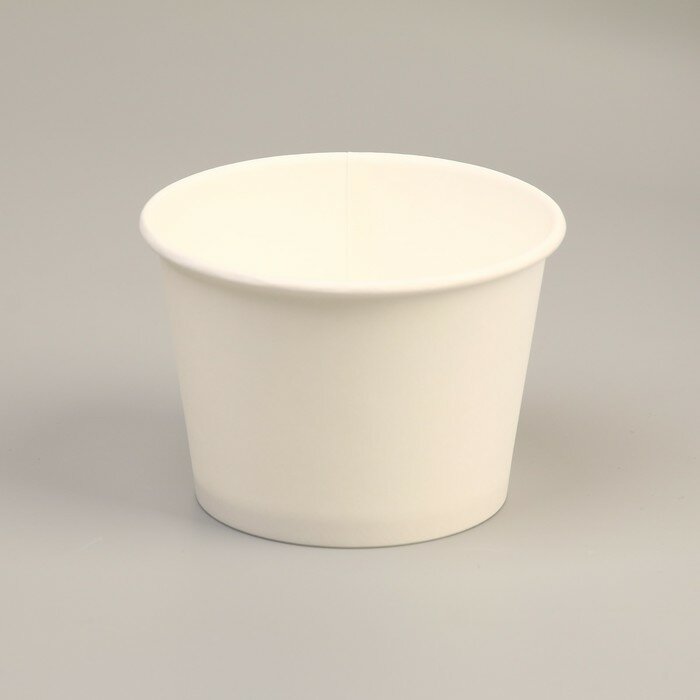 фото Стакан-креманка "Белая" под мороженое и десерты, 250 мл(50 шт.)