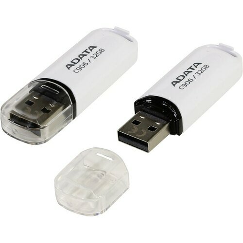 Флешка A-Data Classic C906 64ГБ USB2.0 черный (AC906-64G-RBK) - фото №1