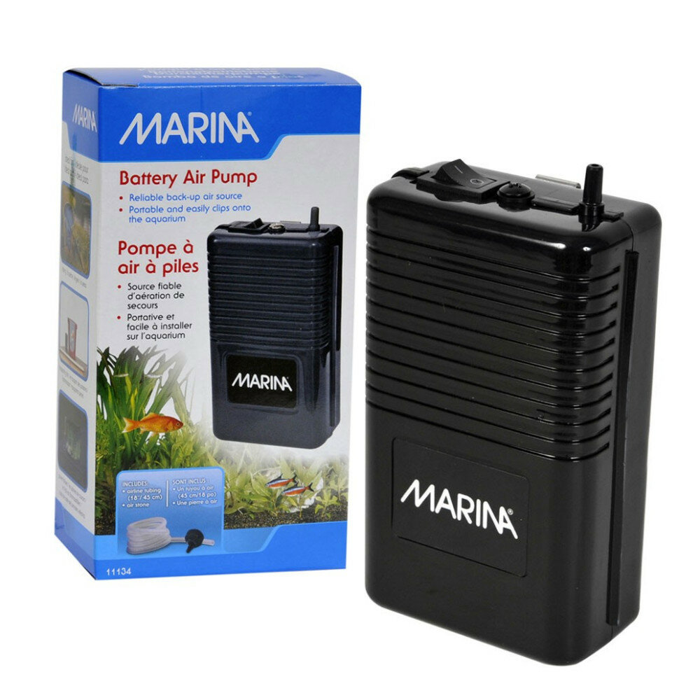 Marina Battery Air Pump компрессор на батарейках