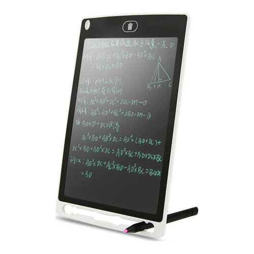 Графический планшет для рисования 8,5'' со стилусом Writing Tablet of environmental protection LCD белый