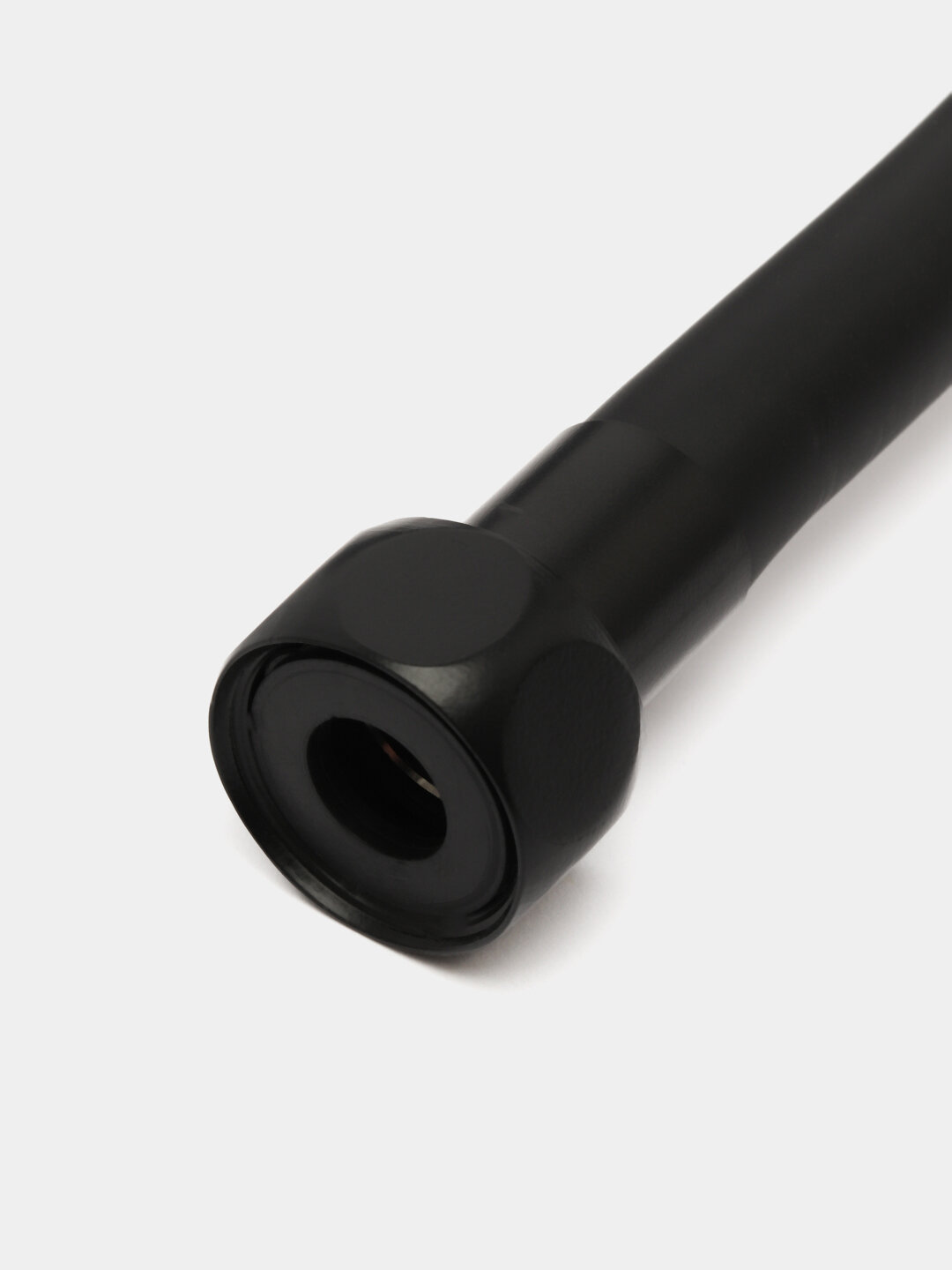 Шланг для душа FASHUN Silverflex, силикон, с защитой от перекручивания, черный, 1,5 м