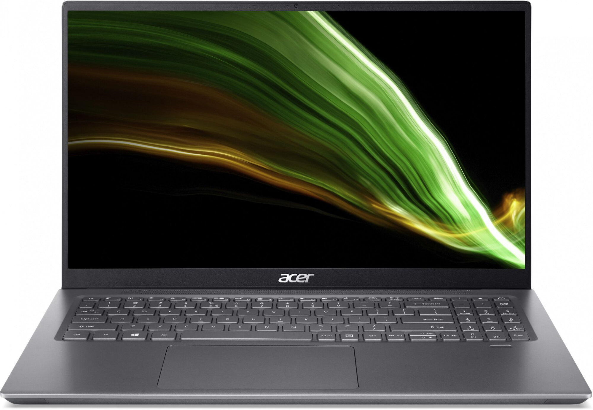 ACER Ультрабук Acer Swift X SFX16-51G-51QA Core i5 11320H 8Gb SSD512Gb NVIDIA GeForce RTX 3050 4Gb 16" IPS FHD (1920x1080) Eshell grey WiFi BT Cam (NX.AYKER.004) NX.AYKER.004