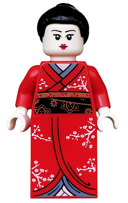 Минифигурка LEGO Kimono Girl Series 4 col050