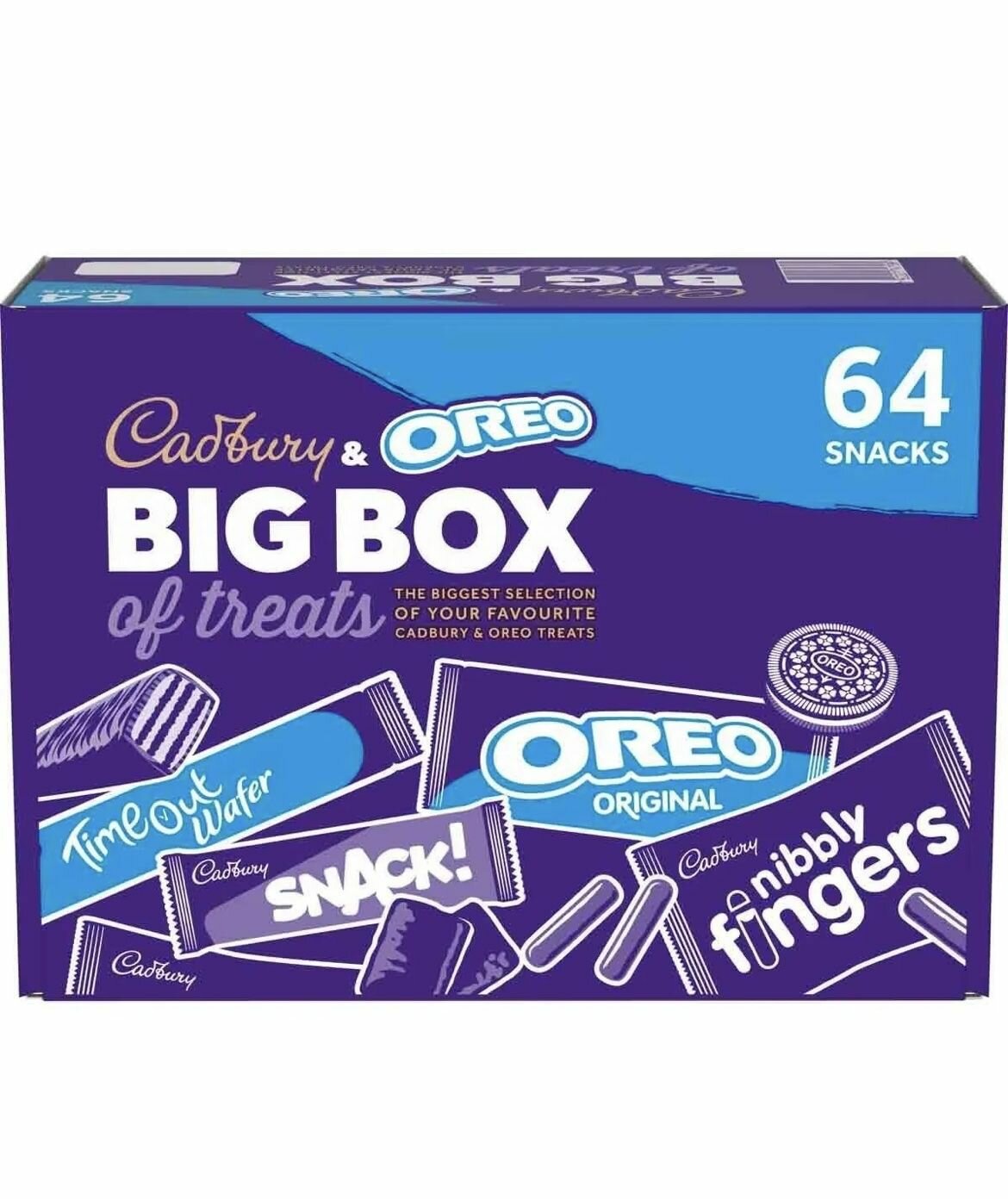 Набор шоколада CADBURY & OREO BIG 64, большая, 4шт - фотография № 2