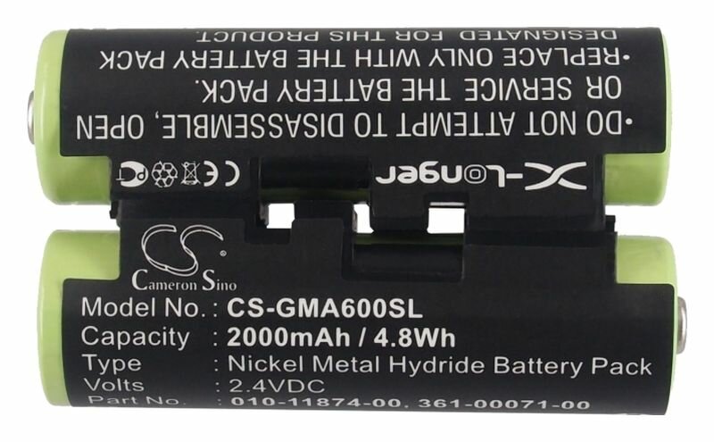 Аккумулятор Cameron Sino для GPS навигатора Garmin GPSMap 64 Alpha 50 Astro 430 Oregon 600 Oregon 650 Oregon 700 p/n: 010-11874-00 2000мАч