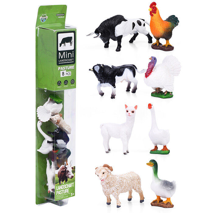 Набор животных E095-5 "Домашние животные" на листе