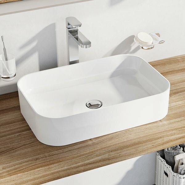 Накладная раковина Ravak Ceramic Slim 55х37х12см, арт. XJX01155002, санфарфор