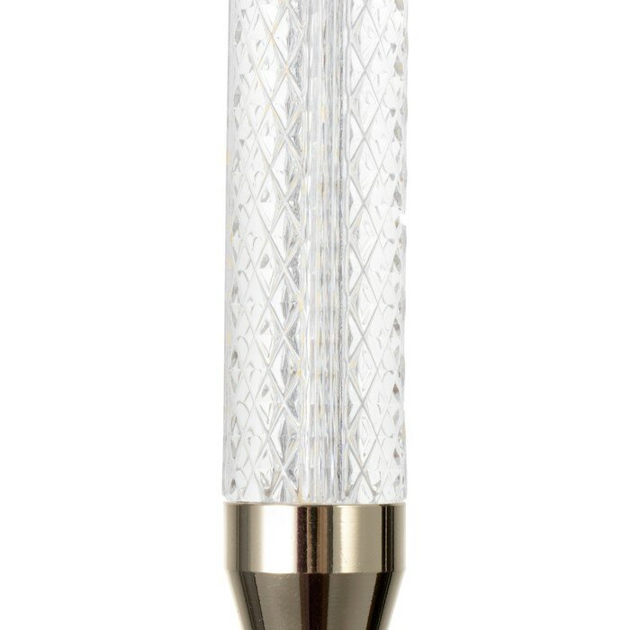Светильник "Ней" LED 17Вт серебро 10,5х10,5х45-130 см - фотография № 6