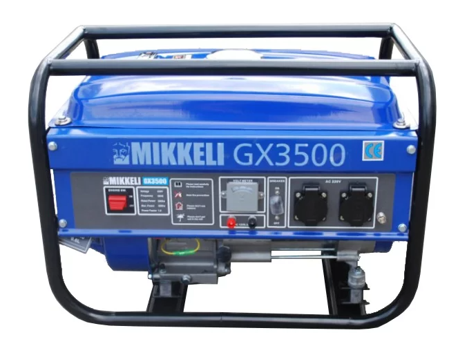 Бензиновый генератор Mikkeli GX3500 (2700 Вт)