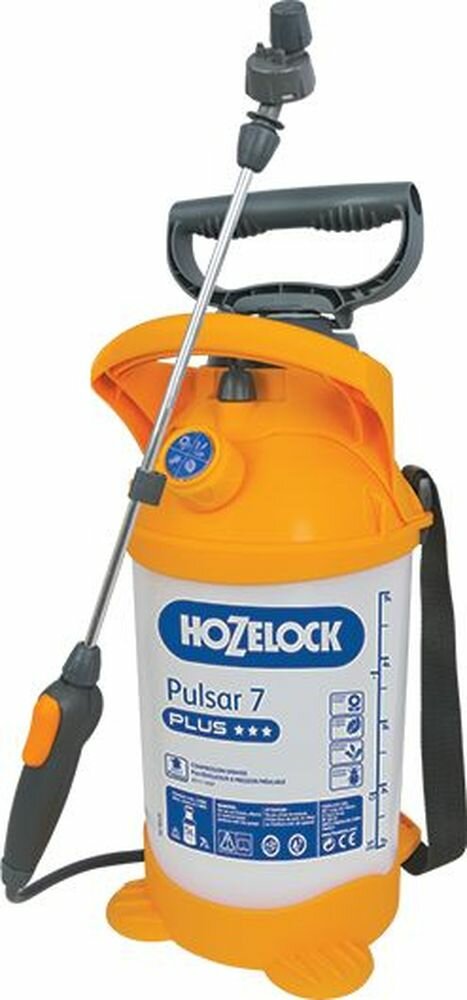 Опрыскиватель с многорежимной форсункой HoZelock 4311 Pulsar Plus 7 л