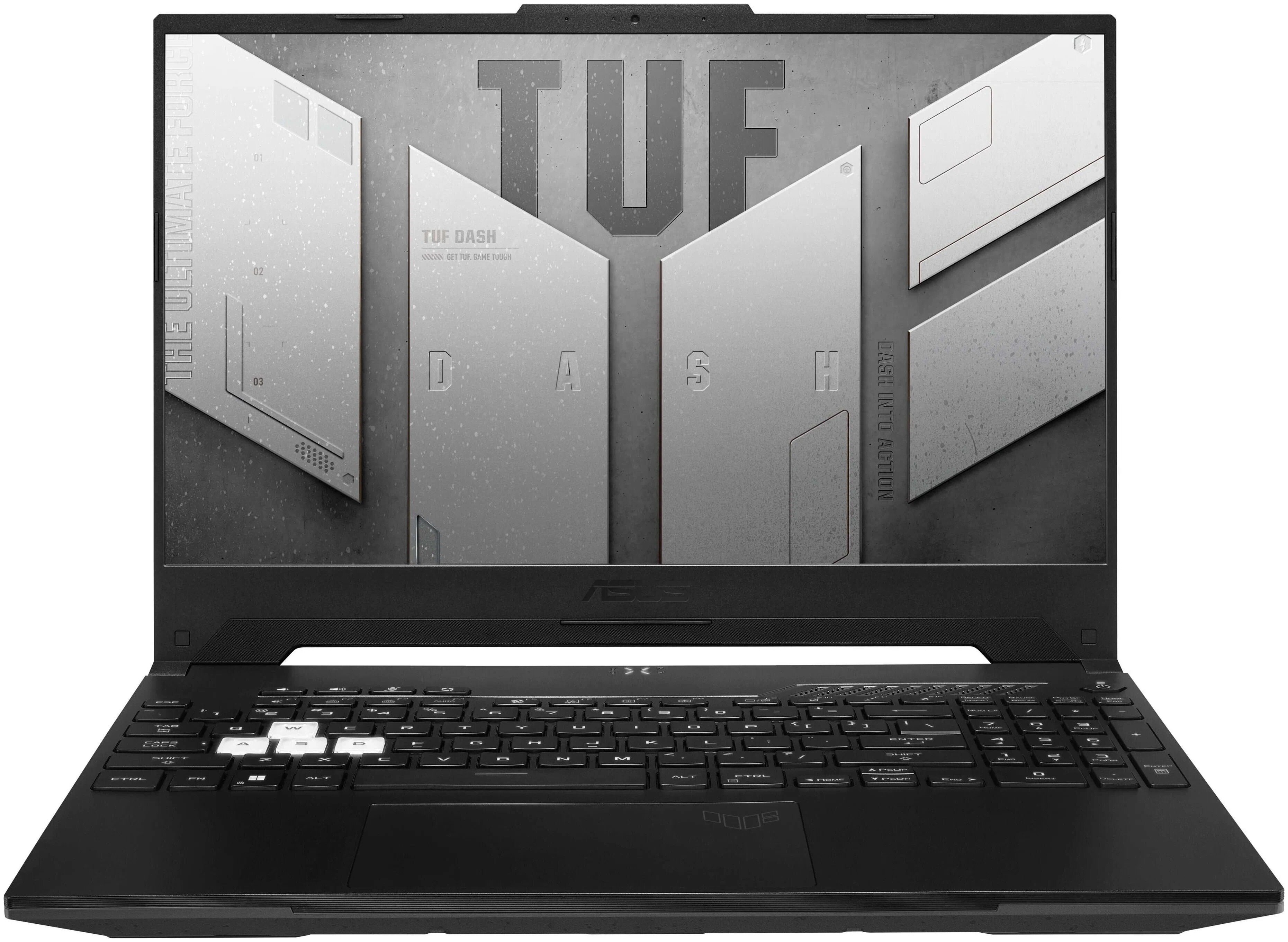 Ноутбук Asus TUF Dash F15 FX517Zc-HN098 90NR09L3-M00EH0 (Core i7 3500 MHz (12650H)/16Gb/512 Gb SSD/15.6"/1920x1080/nVidia GeForce RTX 3050 GDDR6)