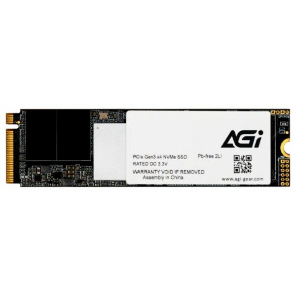 Твердотельный накопитель M.2 2280 256GB AGI AI218 Client SSD PCIe Gen 3x4 3D TLC (AGI256GIMAI218) (611719)