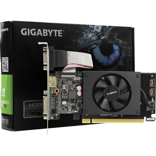 Видеокарта GIGABYTE GeForce GT 710 2GB (GV-N710D3-2GL) rev 2.0