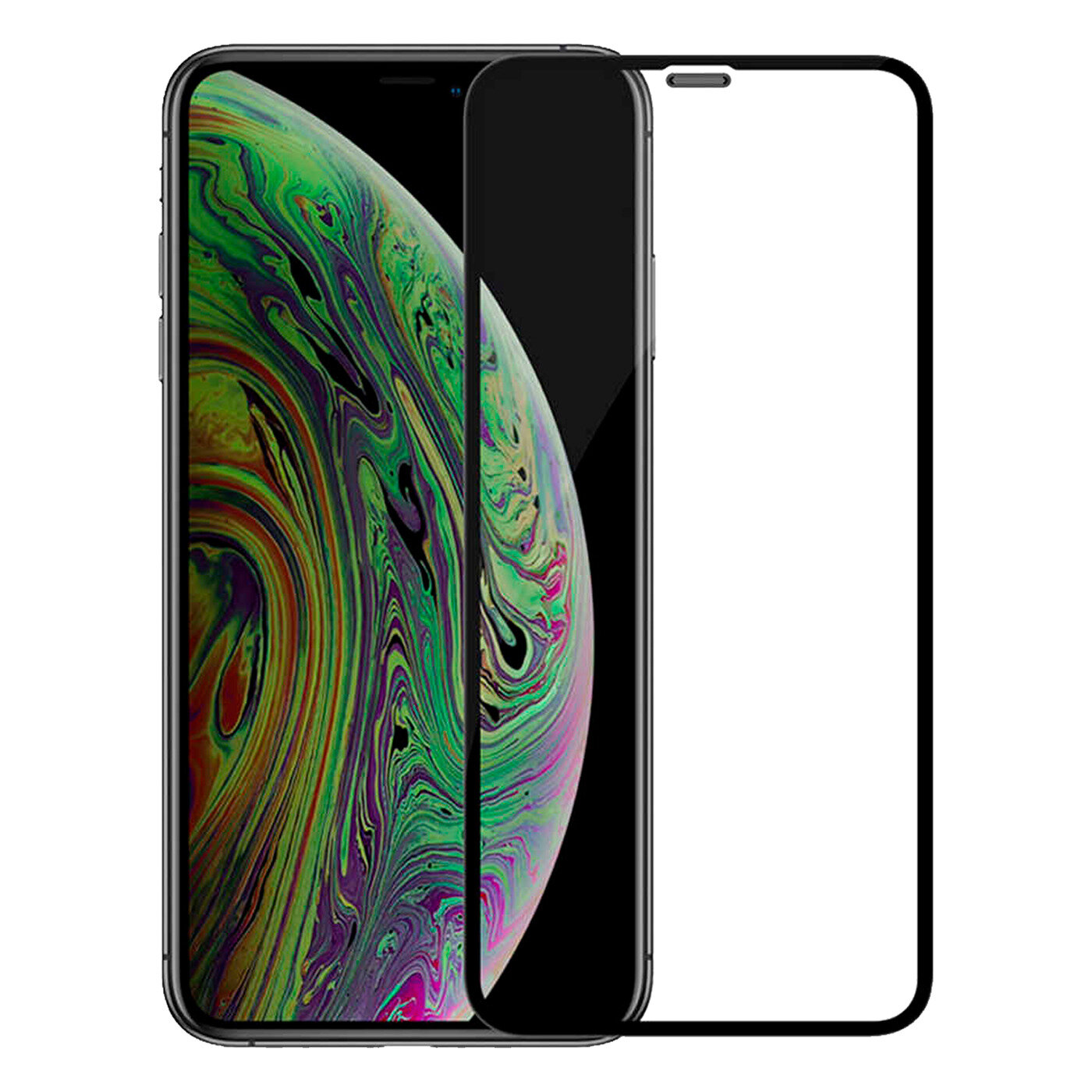 Защитное стекло для Apple iPhone Xs Max / Apple iPhone 11 Pro Max c полным покрытием