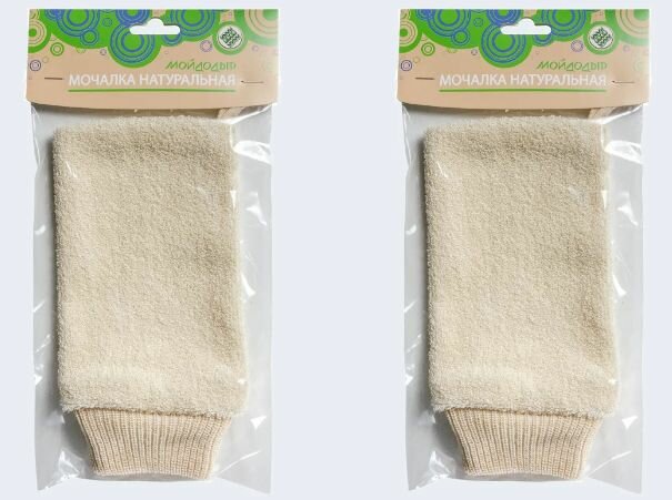 фото Мойдодыр Мочалка, Массажная, 2 шт