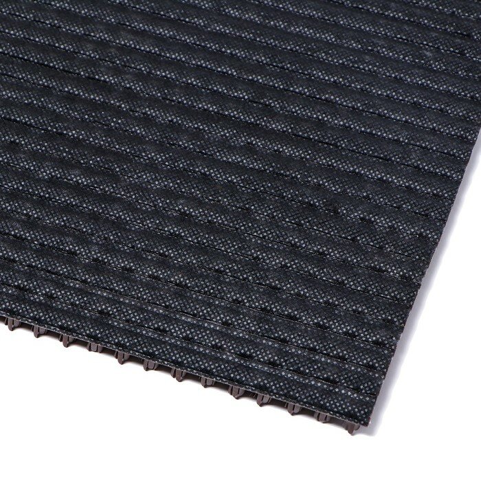 Покрытие ковровое щетинистое «Травка», 45×60 см, цвет тёмный шоколад - фотография № 5