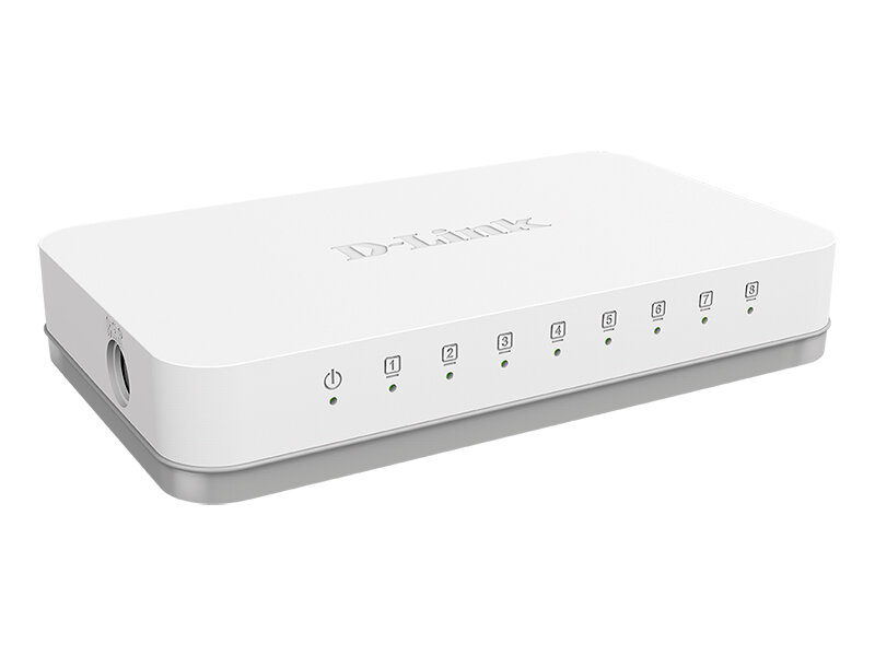 D-Link Коммутатор D-Link DGS-1008A/F1A 8 портов 1Гбит/сек. (ret)