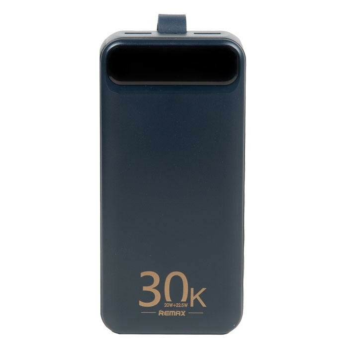 Внешний аккумулятор REMAX RPP-522 Bole Series 20W+22.5W PD+QC Fast Charging Power Bank, 3.0A, (30000mAh), синий