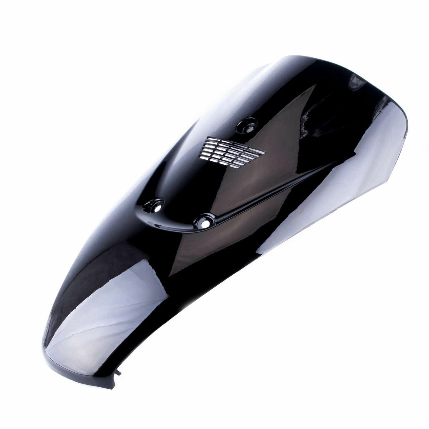 Пластик Suzuki LET'S 3 (бабочка) передний (клюв) (черный) "KOMATCU"