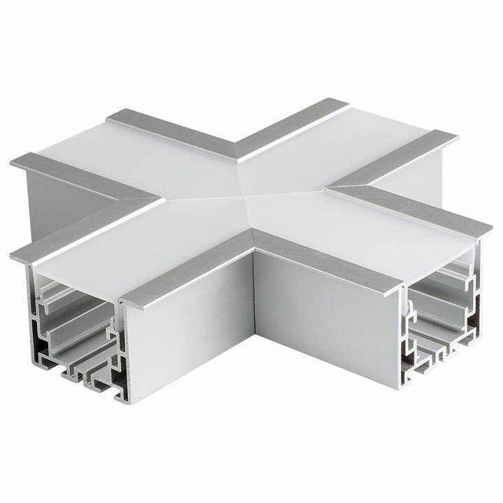 S2-LINIA55-F-X90 021276 Угол крестовой 150x35x150 мм (90°) Arlight - фото №1