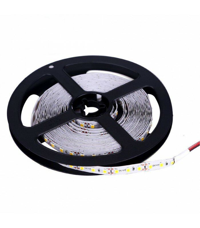 Светодиодная лента 2835-120LED-P33-12V Double line. Катушка 5м. Цвет свечения Холодный белый. - фотография № 2