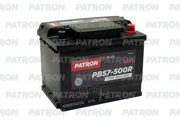 Аккумуляторная Батарея 57ah PATRON арт. PB57500R