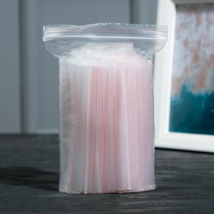 Пакет zip lock 10 х 15 см, 30 мкм, набор 100 шт - фотография № 3