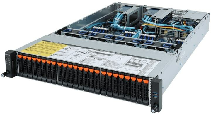 Сервер в корпусе высотой 2U Никс gS9600a/pro2U S931A2Aa EPYC 7252/128 ГБ/Aspeed AST2500