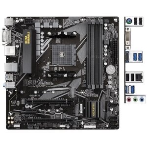 Материнская плата Gigabyte Материнская плата Gigabyte B550M K Soc-AM4 AMD B550 4xDDR4 mATX AC`97 8ch(7.1) GbLAN RAID+HDMI