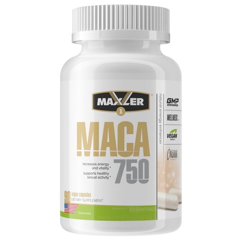 Maca 750 Concentrate, 90 vcaps (90 капсул)