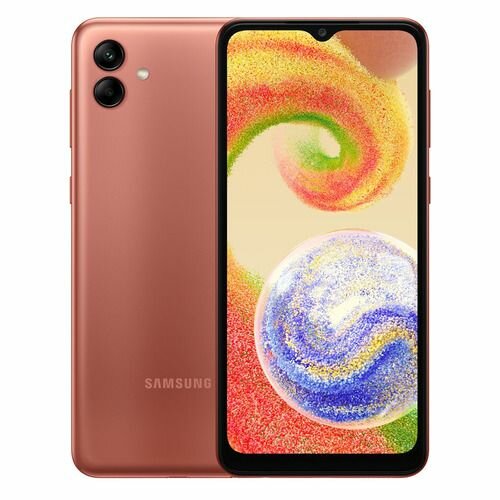 Смартфон Samsung Galaxy A04 3/32Gb, SM-A045F, бронзовый