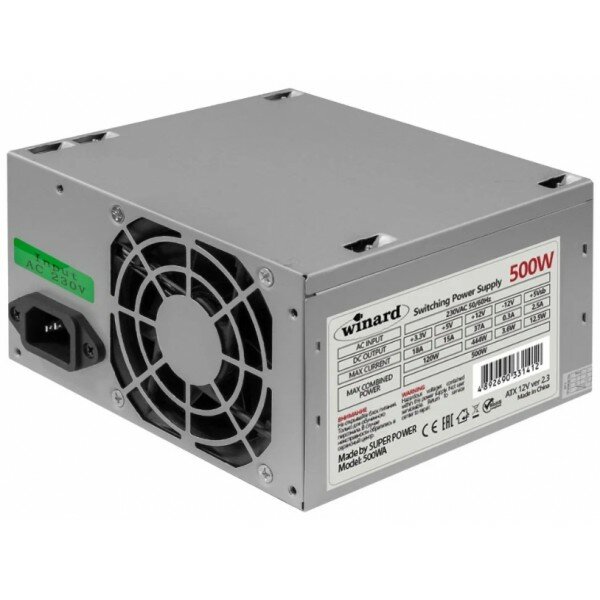 Блок питания Winard ATX 500W