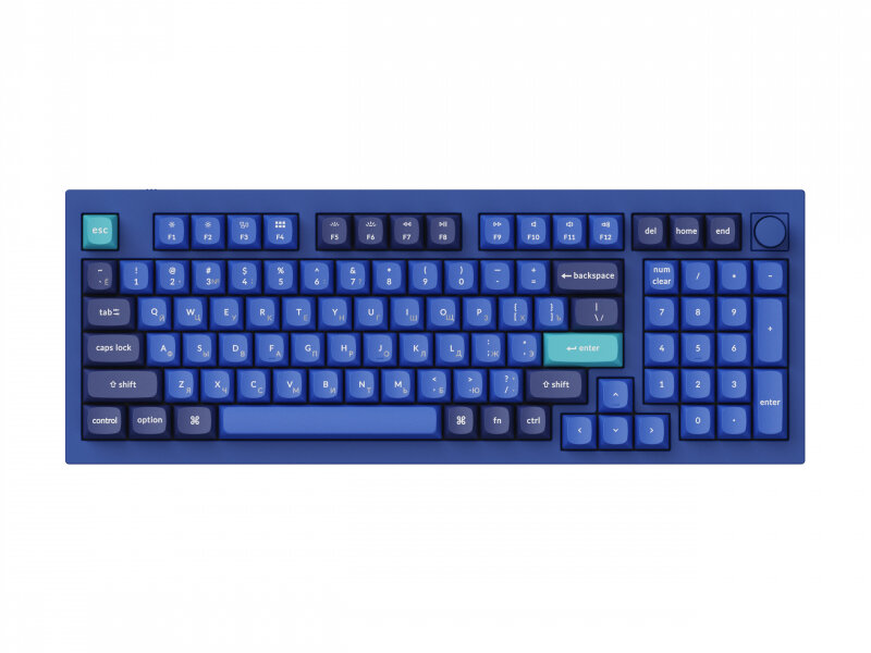 Клавиатура Keychron Q5 RGB Blue-Blue Switch Q5-O2-RU