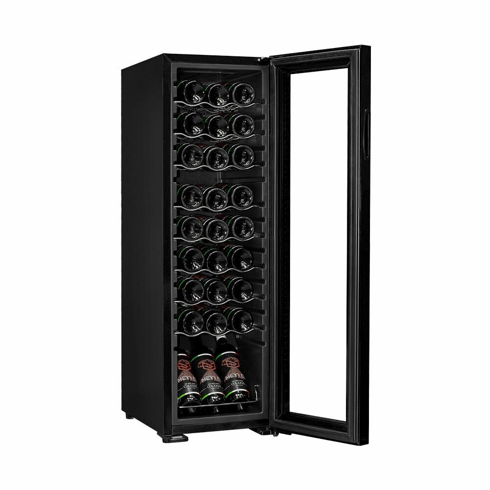 Винный шкаф Meyvel MV27-CBD1 (компрессорный холодильник для вина на 27 бутылок) - фотография № 2