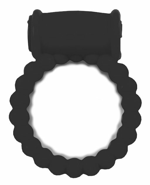 Чёрное эрекционное кольцо с вибрацией — купить по низкой цене на Яндекс ...