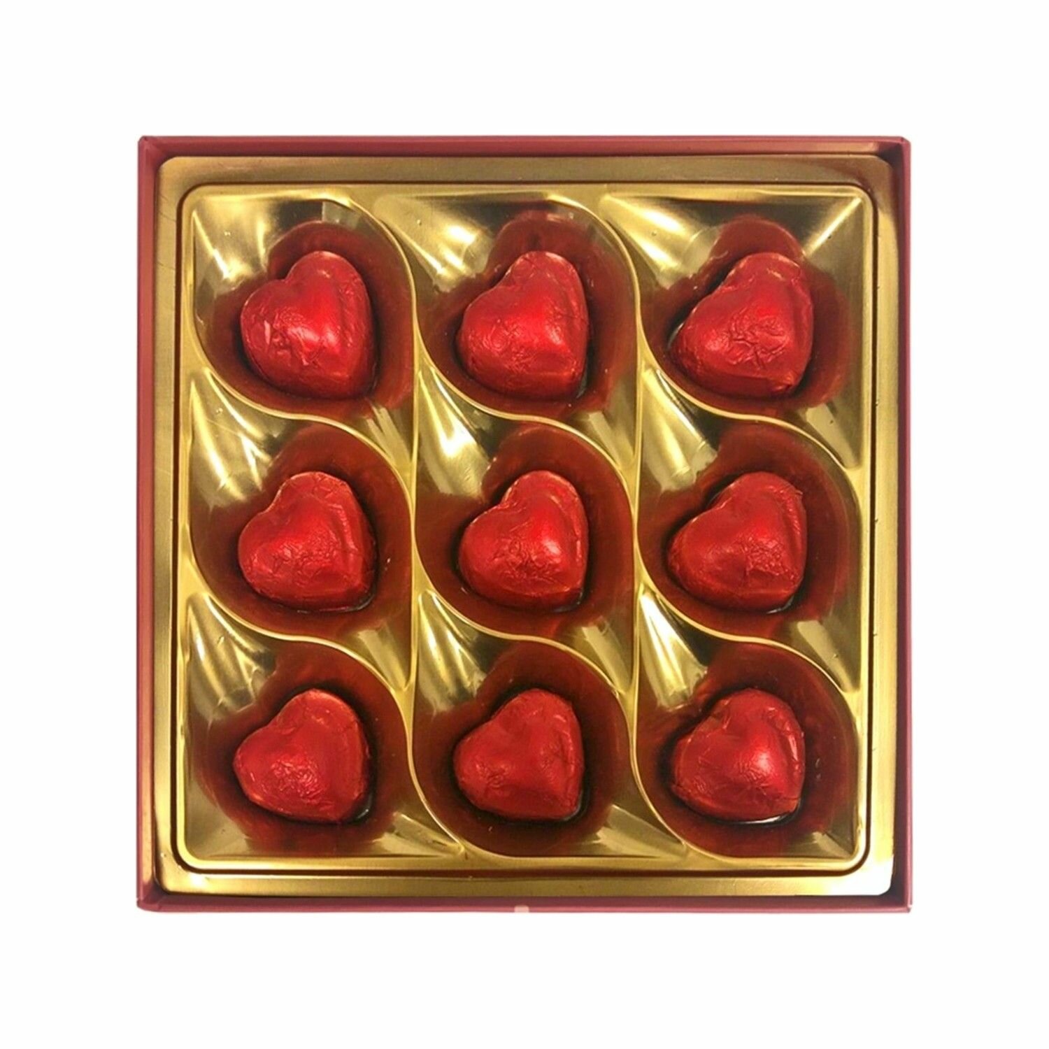 Премиальные шоколадные конфеты ассорти BOLCi "Heart Chocolate Box"V54 нетто 108 г , Турция - фотография № 6