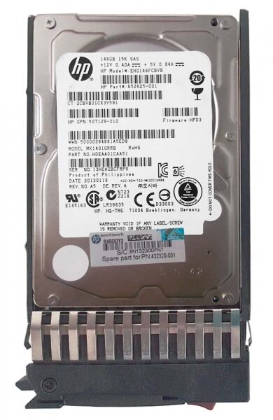 Жесткий диск HP 512744-001 146Gb SAS 2,5" HDD