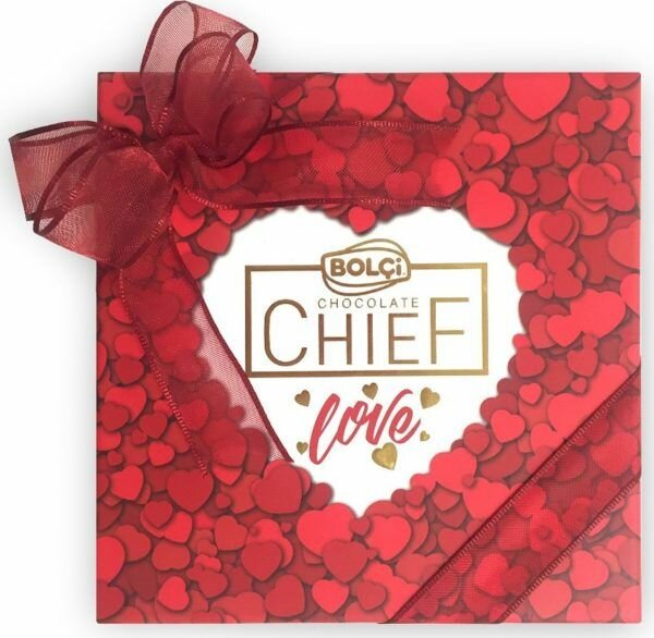 Премиальные шоколадные конфеты ассорти BOLCi "Heart Chocolate Box"V54 нетто 108 г , Турция - фотография № 4
