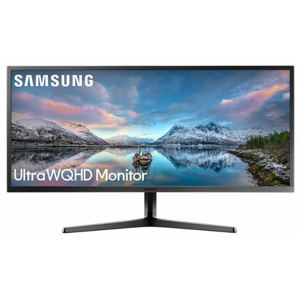 Монитор 34 Samsung S34J550WQI VA. широкоформатный. LED. 3440x1440. 4 мс. 178/178. HDMI. DisplayPort. серый