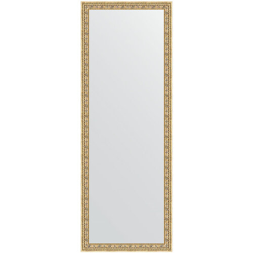 Зеркало Evoform Definite 142х52 BY 1068 в багетной раме - Сусальное золото 47 мм - фотография № 1