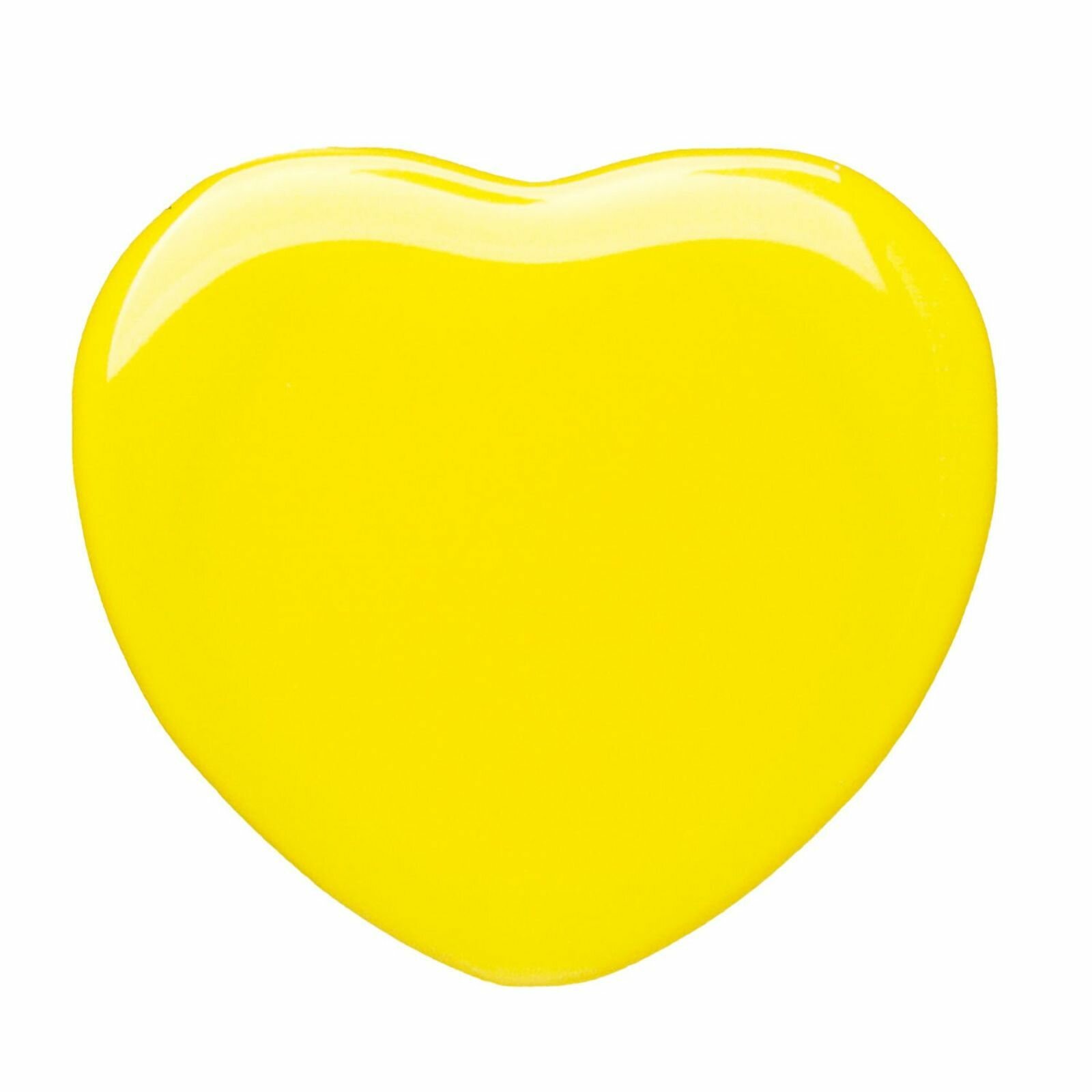 Держатель для телефона Popsockets PS60 сердце цвет желтый 1 шт