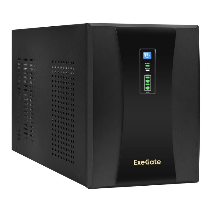 Источник бесперебойного питания Exegate SpecialPro UNB-3000.LED.AVR.2SH.4C13.RJ.USB (EX292615RUS)