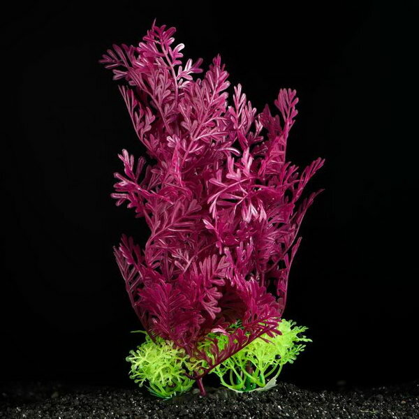 Растение искусственное аквариумное, 20 см, 2 шт. - фотография № 1