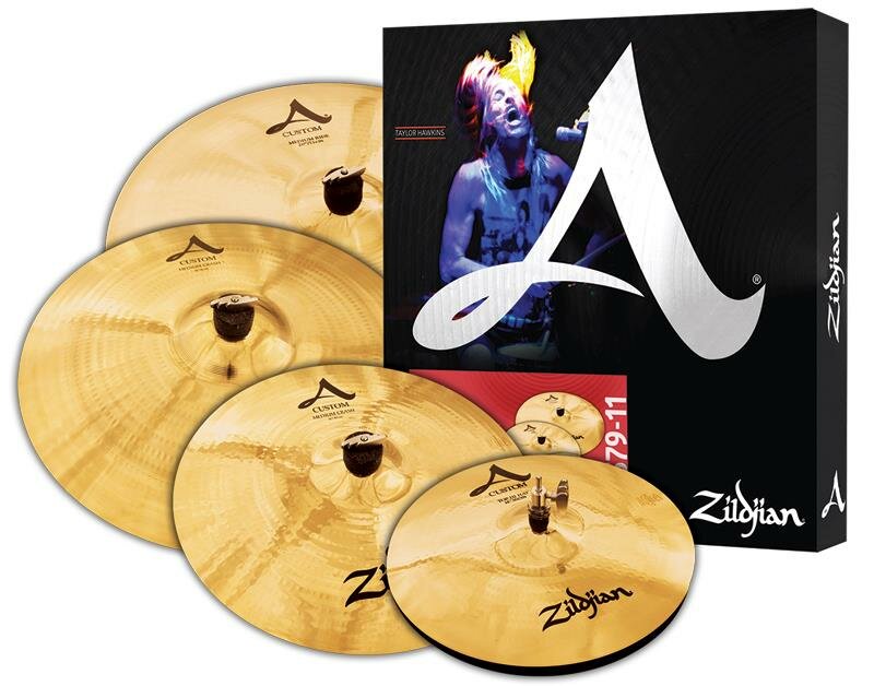 ZILDJIAN A20579-11 A" CUSTOM 5 PACK MATCHED SET