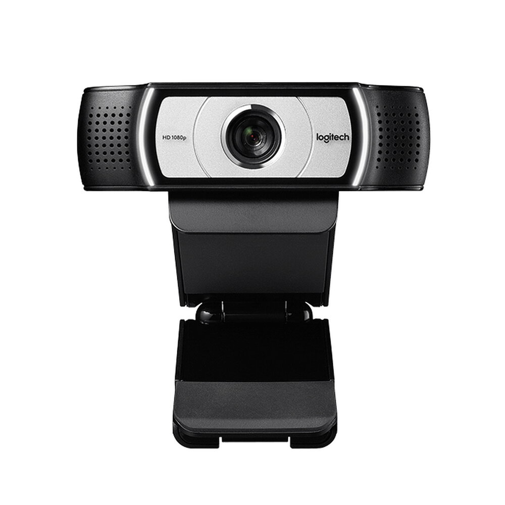 Веб-камера Logitech C930c черная, 3Mp, FHD 1080p@30fps, автофокус, 4х zoom (1080p), угол обзора 90°, складная подставка, USB2.0, кабель 1.5м